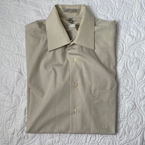 Geoffrey Beene • Cream Dress Shirt